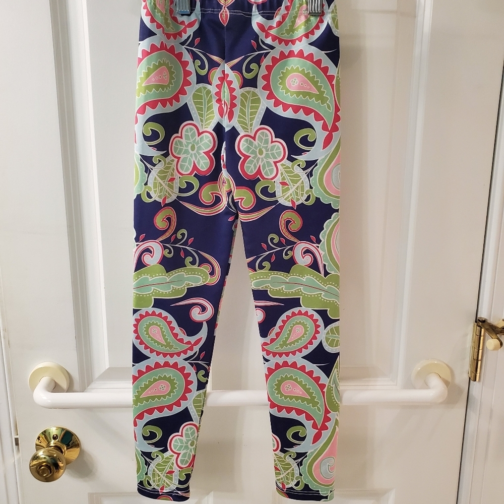 Girl's Lolly Wolly Doodle Leggings